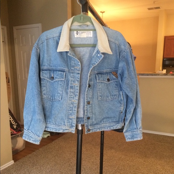columbia jean jacket